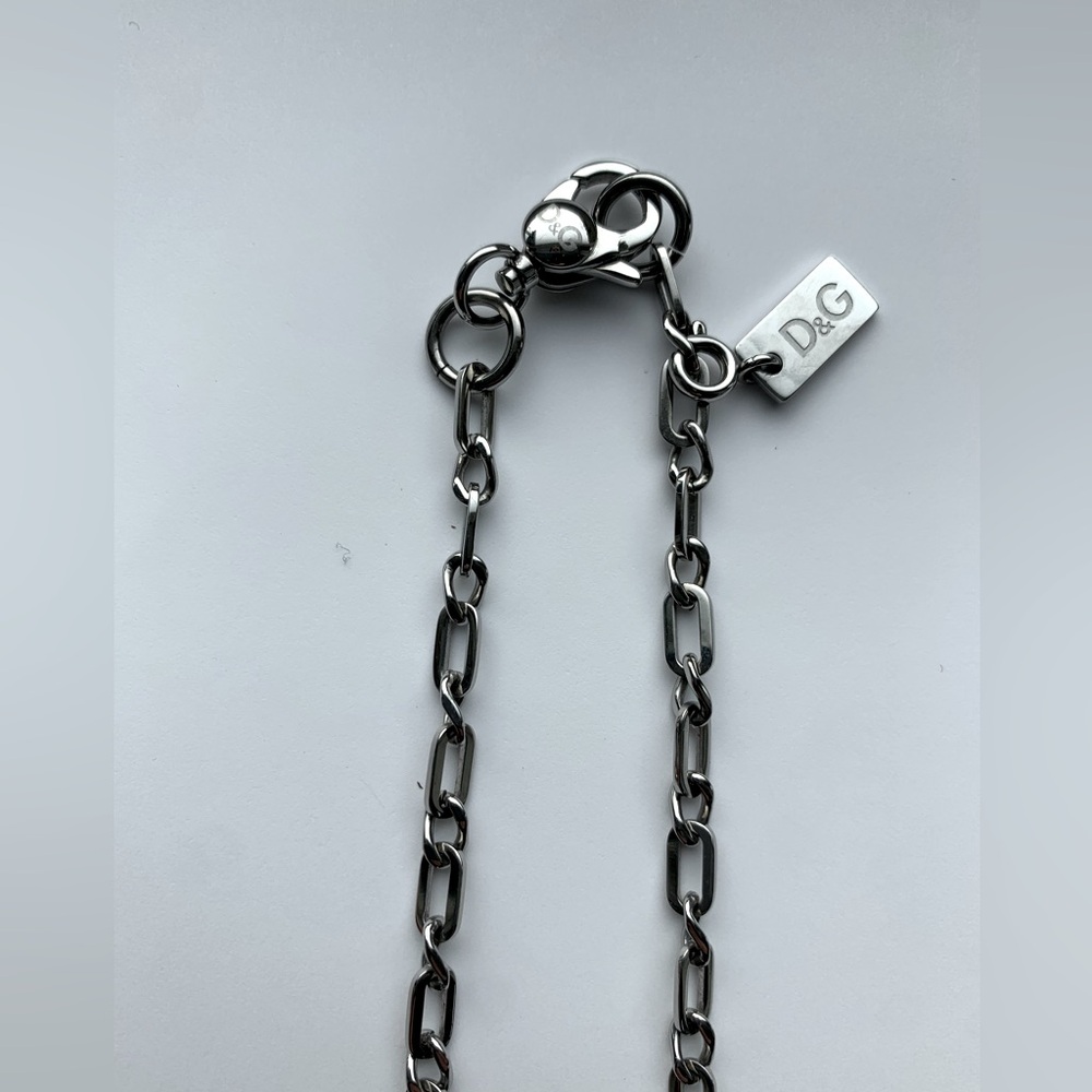 D&G Chain Necklace with D&G Logo Bijou - Picture 7 of 10